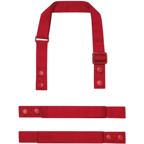 Swap & Pop Customisable Apron Straps (Black)